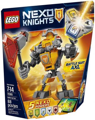 Конструктор LEGO Nexo Knights Боевые доспехи Акселя 88 элементов 70365