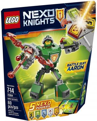 Конструктор Lego Nexo Knights Боевые доспехи Аарона 80 элементов 70364