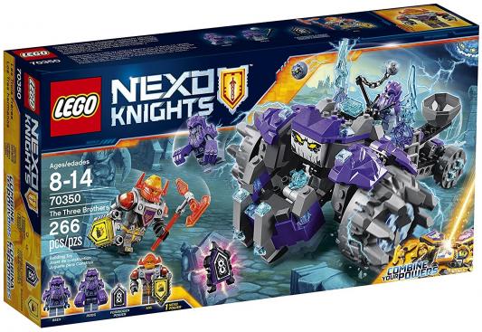 Конструктор LEGO Nexo Knights Три брата 266 элементов 70350