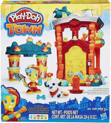 Набор для лепки Hasbro Play-Doh Город "Пожарная станция" B3415EU4