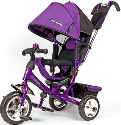Велосипед Moby Kids Comfort 10"/8" фиолетовый