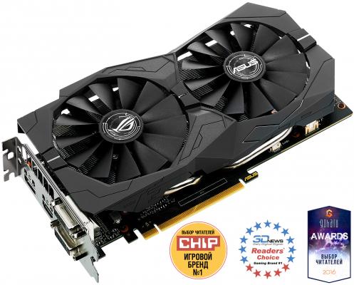 Видеокарта ASUS GeForce GTX 1050 STRIX-GTX1050-2G-GAMING PCI-E 2048Mb 128 Bit Retail (STRIX-GTX1050-2G-GAMING)