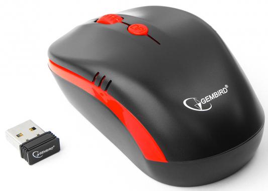 Мышь беспроводная Gembird MUSW-350 Black чёрный USB