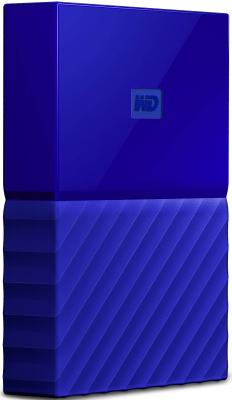 Внешний жесткий диск 2.5" USB3.0 1 Tb Western Digital My Passport WDBBEX0010BBL-EEUE синий