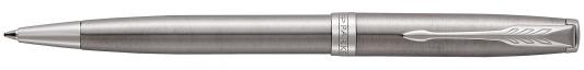 Шариковая ручка поворотная Parker Sonnet Core K526 Stainless Steel CT черный M 1931512