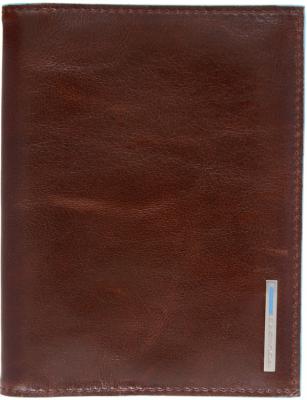 Обложка для паспорта Piquadro Blue Square кожа коричневый PP1660B2/MO