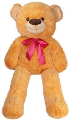 Мягкая игрушка медведь FANCY "Мишка Женька" 100 см рыжий плюш текстиль пластик  MZHNR3