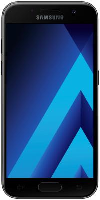 Смартфон Samsung Galaxy A3 Duos 2017 16 Гб черный (SM-A320FZKDSER)