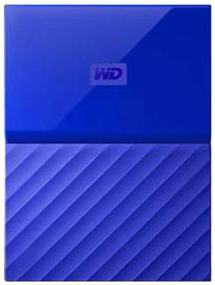 Внешний жесткий диск 2.5" USB3.0 4 Tb Western Digital My Passport WDBUAX0040BBL-EEUE синий