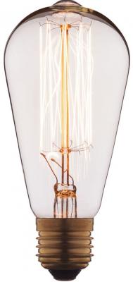 Лампа накаливания E27 60W колба прозрачная 1008