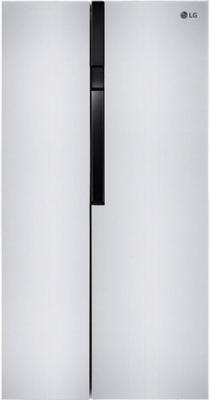 Холодильник Side by Side LG GC-B247JMUV серебристый