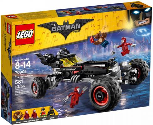 Конструктор LEGO "Фильм: Бэтмен" - Бэтмобиль 581 элемент  70905