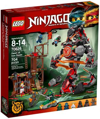 Конструктор LEGO Ninjago: Железные удары судьбы 704 элемента 70626