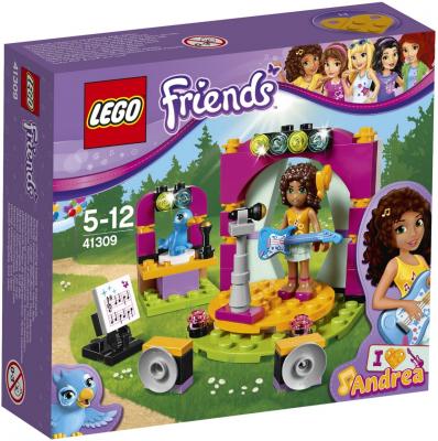 Конструктор LEGO Friends: Музыкальный дуэт Андреа 86 элементов 41309