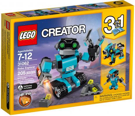 Конструктор LEGO Creator: Робот-исследователь 205 элементов 31062