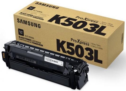 Картридж Samsung CLT-K503L для SL-C3060FR черный