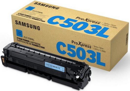 Картридж Samsung CLT-C503L/SEE для SL-C3060FR голубой