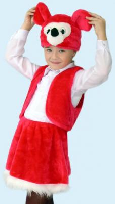Карнавальный костюм Костюмы Мышка (головной убор, жилет, юбка) в ассортименте