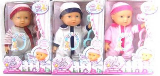 Кукла-младенец Shantou Gepai EARLY DAYS с аксес-ми,  30см, 6 дет. звуков, в ас-те.   9236