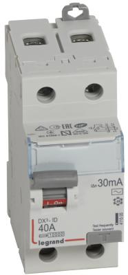 Автоматический выключатель Legrand DX3 тип AC 2П 40А 411505