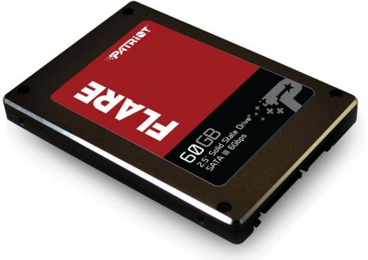 Твердотельный накопитель SSD 2.5" 60 Gb Patriot PFL60GS25SSDR Read 550Mb/s Write 360Mb/s MLC