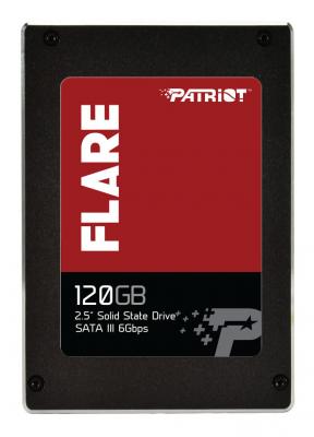 Твердотельный накопитель SSD 2.5" 120 Gb Patriot Flare Read 555Mb/s Write 475Mb/s MLC PFL120GS25SSDR