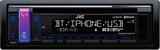Автомагнитола JVC KD-R881BT USB MP3 CD FM RDS 1DIN 4x50Вт черный