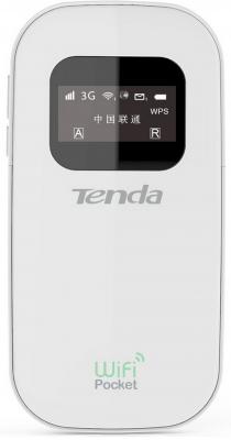 Точка доступа Tenda 3G185 802.11bgn 21Mbps 2.4 ГГц 0xLAN microUSB Разъем для SIM-карты белый