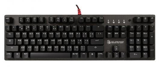 Клавиатура проводная A4TECH B810R USB черный серый