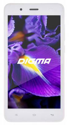 Смартфон Digma S506 4G VOX белый 5" 8 Гб LTE Wi-Fi GPS 3G