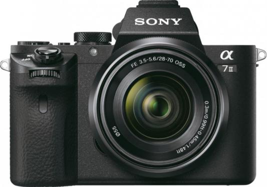 Цифровой фотоаппарат со сменной оптикой Sony Alpha A7M2  комплект с объективом FE 28-70/3.5-5.6 OSS, черный ILCE7M2KB.CEC