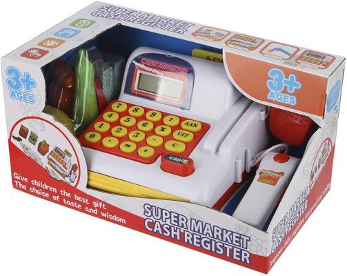 Игровой набор Shantou Gepai Касса со сканером и продуктами