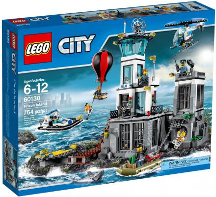 Конструктор LEGO City Остров-тюрьма 754 элемента 60130