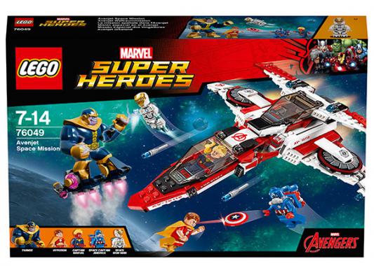 Конструктор Lego Супер Герои - Реактивный самолёт Мстителей: Космическая миссия 523 элемента 76049