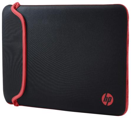 Чехол для ноутбука 14" HP Chroma Sleeve неопрен черный красный V5C26AA