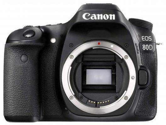 Зеркальная фотокамера Canon EOS 80D Body черный 1263C010