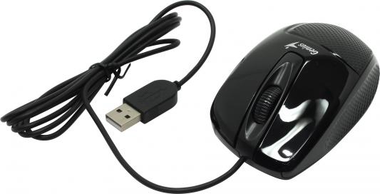Мышь проводная Genius DX-150X чёрный USB