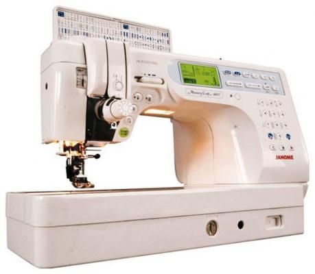 Швейная машина Janome Memory Craft 6600P белый