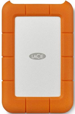 Внешний жесткий диск 2.5" USB-C 1Tb Lacie Rugged Mini STFR1000800 оранжевый