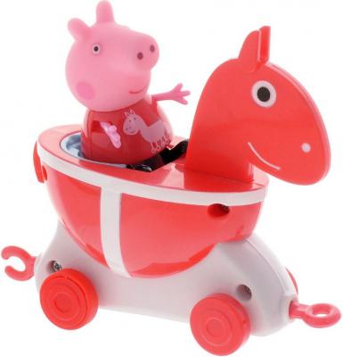 Игровой набор Peppa Pig Каталка Лошадка с фигуркой 2 предмета