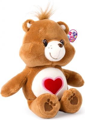 Мягкая игрушка медведь РОСМЭН "Care Bears" - Добряк 20 см коричневый текстиль  32078