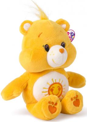 Мягкая игрушка медведь РОСМЭН "Care Bears" - Лучик 20 см желтый текстиль  32079