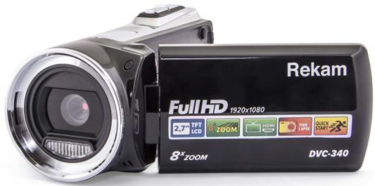 Цифровая видеокамера Rekam DVC-340 черный