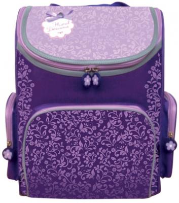 Ранец с уплотненной спинкой Silwerhof Floral Dreams 830745 фиолетовый
