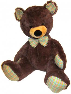 Мягкая игрушка медведь Волшебный мир Медвежонок Сладкоежка 85 см коричневый текстиль  7С-1388-РИ