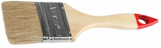Кисть плоская Stayer UNIVERSAL-STANDARD натуральная щетина деревянная ручка 20мм 0101-020
