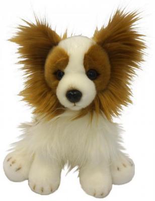 Мягкая игрушка MAXITOYS Собачка 30 см белый искусственный мех сидячая MT-TSC041506-30