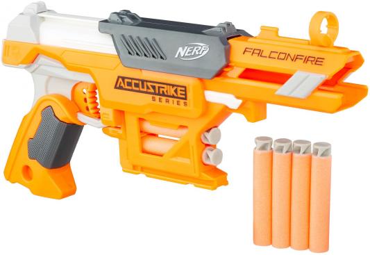 Бластер Hasbro NERF N-Strike Elite AccuStrike - FalconFire оранжевый белый серый