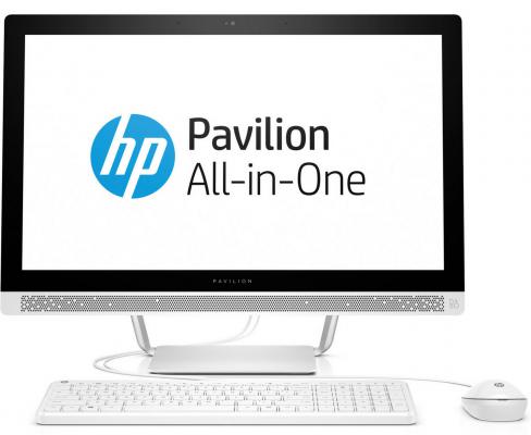 Моноблок 24" HP Pavilion 24-b238ur 1920 x 1080 Intel Core i3-7100T 8Gb 1Tb + 8 SSD nVidia GeForce GT 930МХ 2048 Мб Windows 10 Home белый 1AW93EA