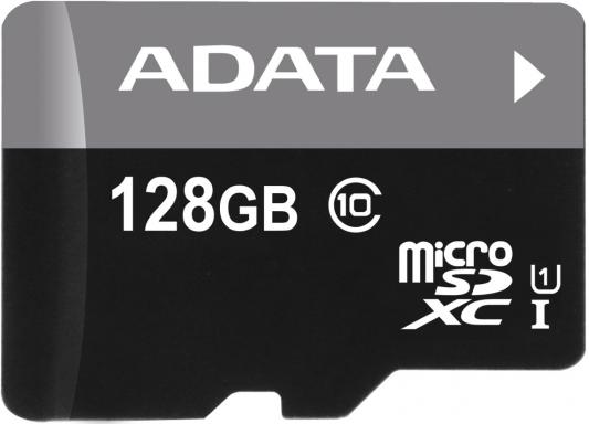 Карта памяти Micro SDXC 128Gb Class 10 A-Data AUSDX128GUICL10-R